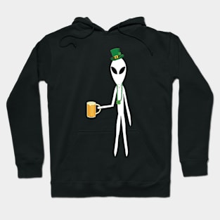 St. Patrick's Alien Hoodie